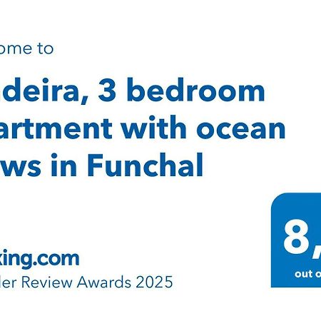 Madeira, 3 Bedroom Apartment With Ocean Views In Funchal Zewnętrze zdjęcie